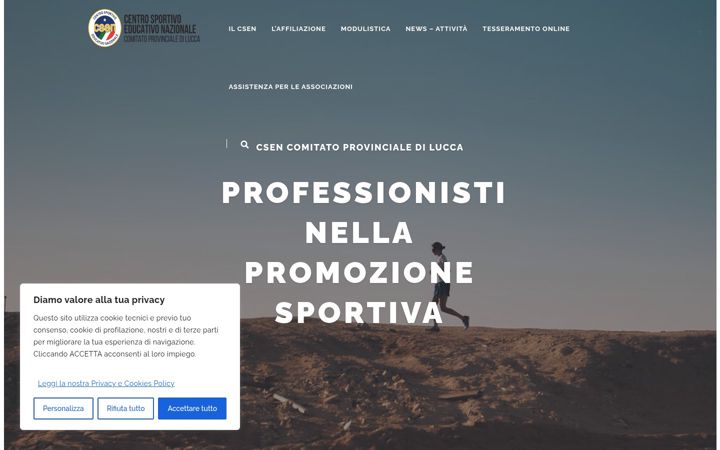 Screenshot of csenlucca.com