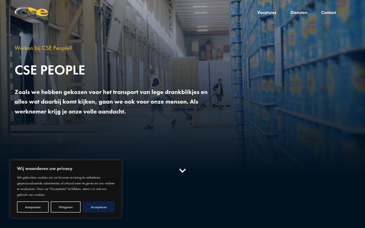 Screenshot of csepeople.nl