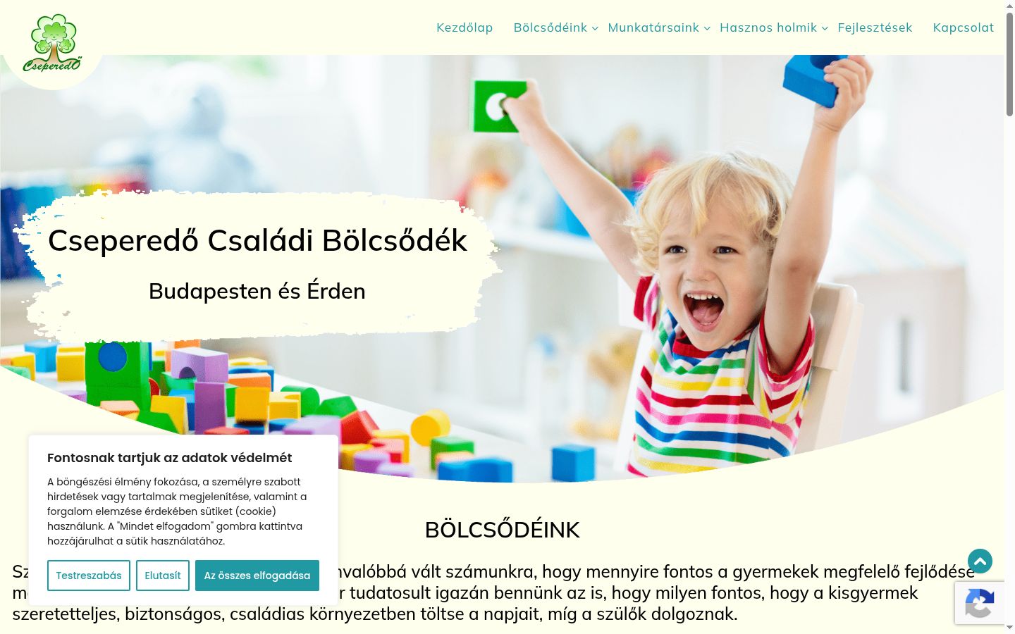 Screenshot tal-banner tal-kunsens muri qabel kwalunkwe interazzjoni