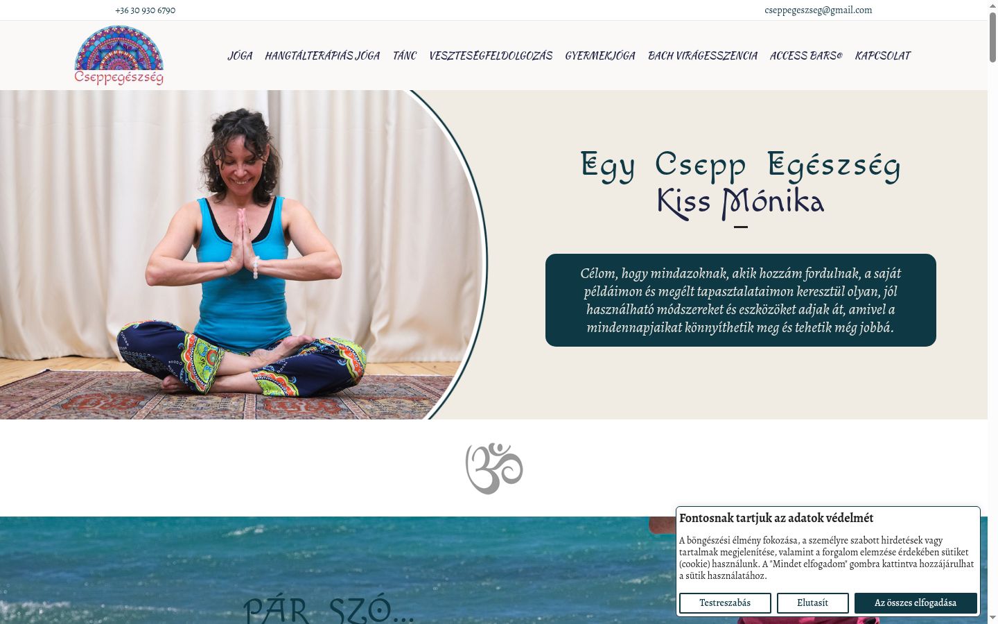 Screenshot tal-banner tal-kunsens muri qabel kwalunkwe interazzjoni