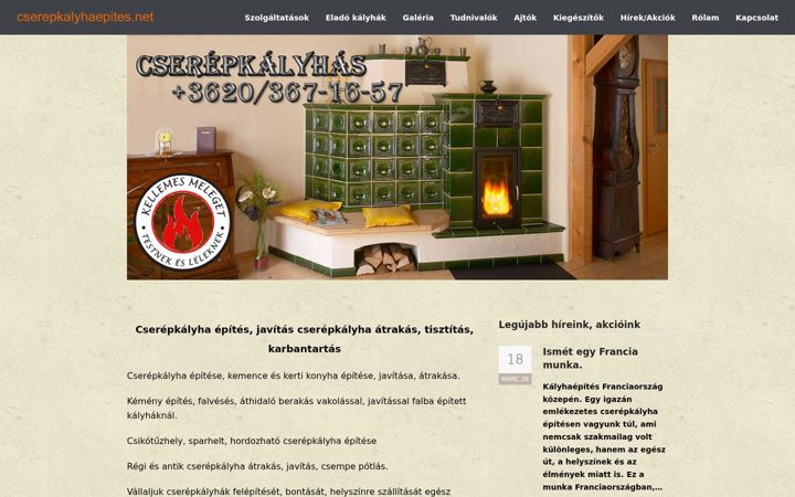 Ekrano kopija cserepkalyhaepites.net