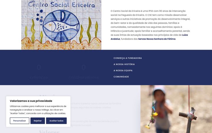 Screenshot of csericeira.pt