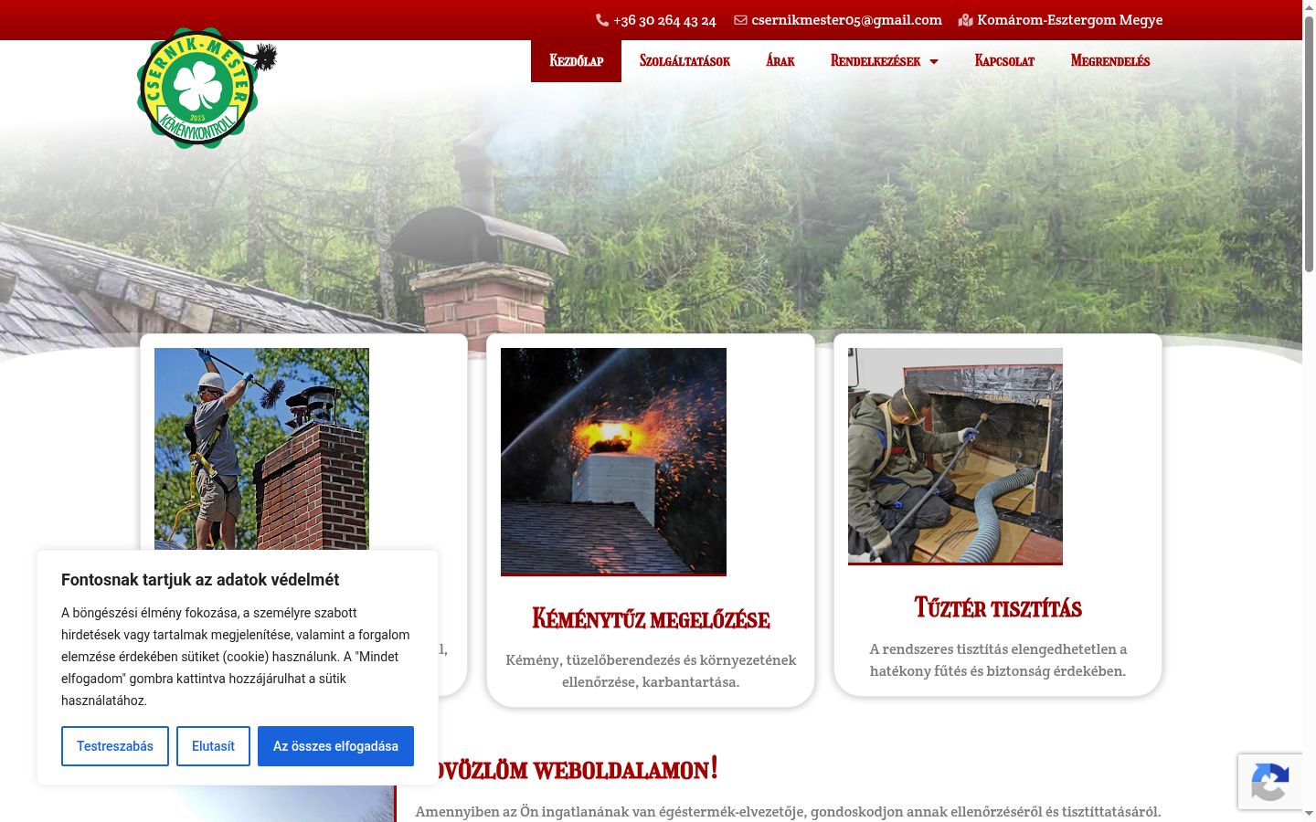 Screenshot tal-banner tal-kunsens muri qabel kwalunkwe interazzjoni