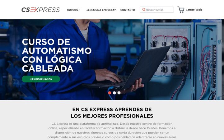 Screenshot of csexpress.es