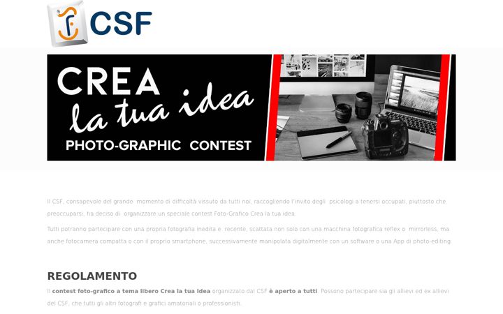 Screenshot of csf-fotografia.it