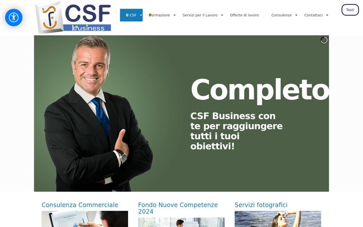 Screenshot of csfbusiness.it