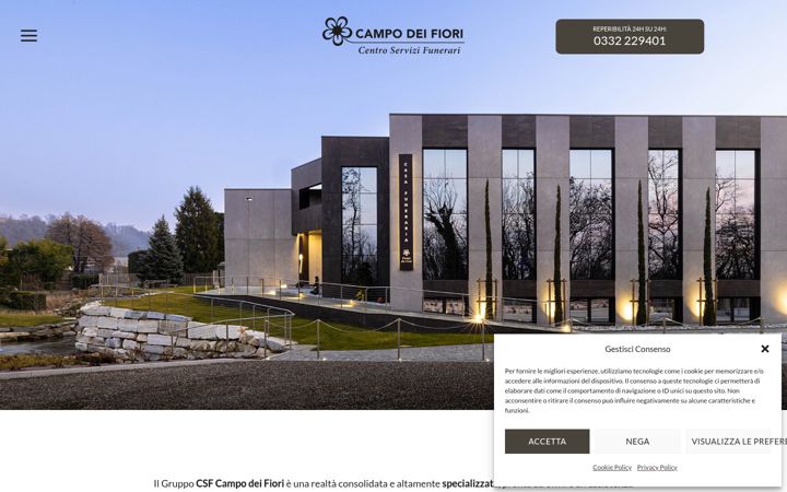 Screenshot of csfcampodeifiori.it