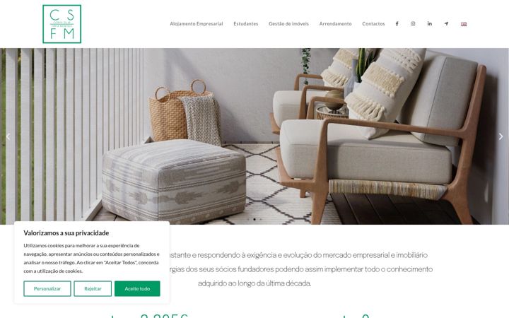 Screenshot of csfm.pt