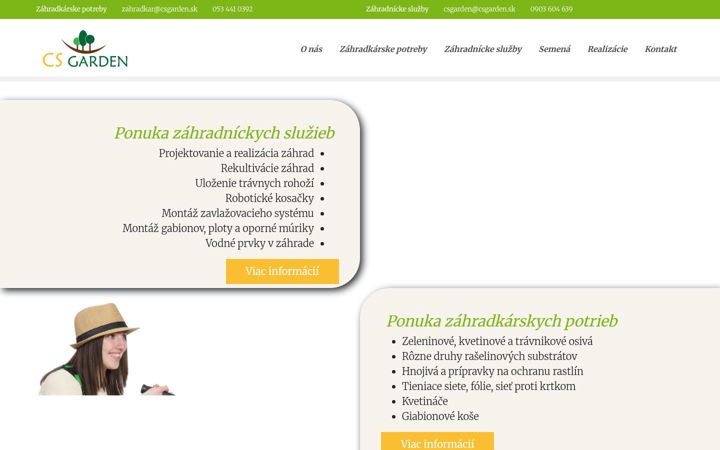 Screenshot of csgarden.sk