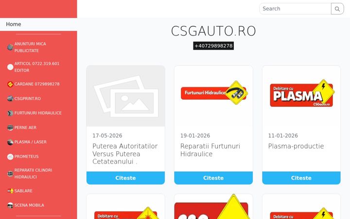 Screenshot of csgauto.ro