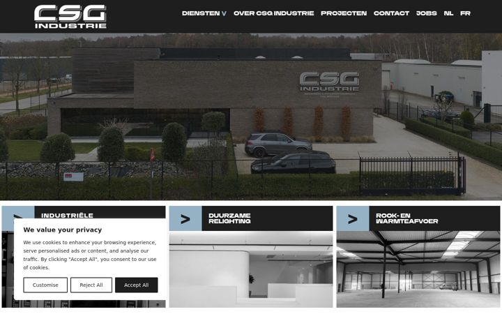 Screenshot of csgindustrie.be