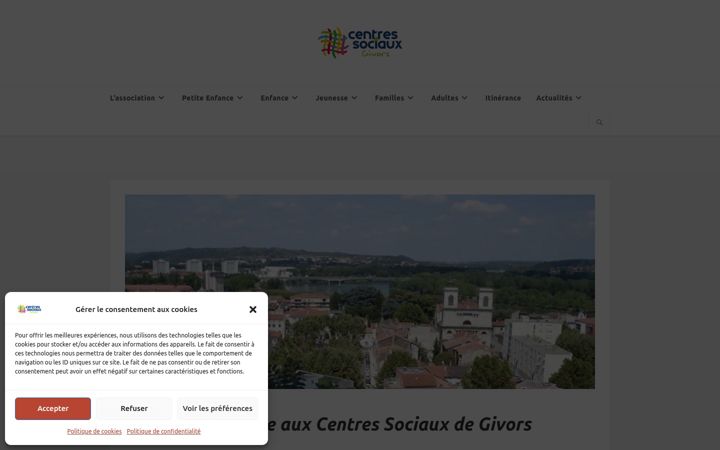 Capture d'écran de csgivors.fr