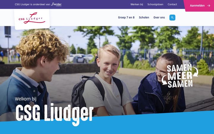 Screenshot of csgliudger.nl