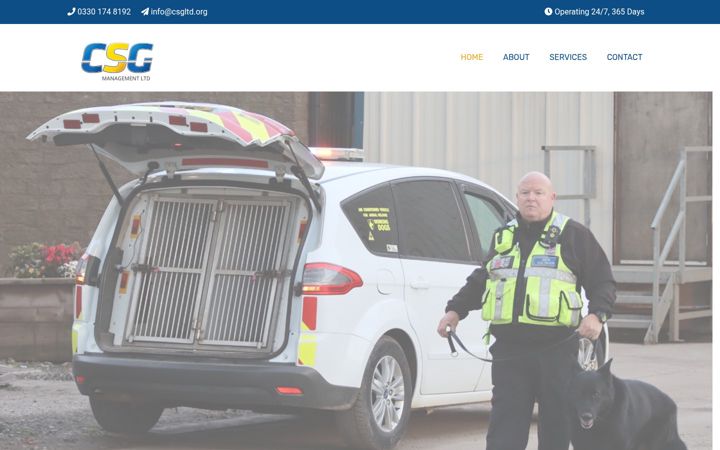 Screenshot of csgltd.org