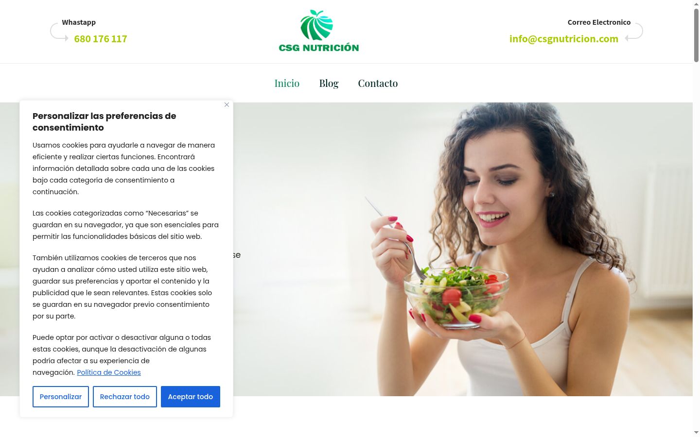 Snímek obrazovky baneru souhlasu zobrazeného před jakoukoli interakcí