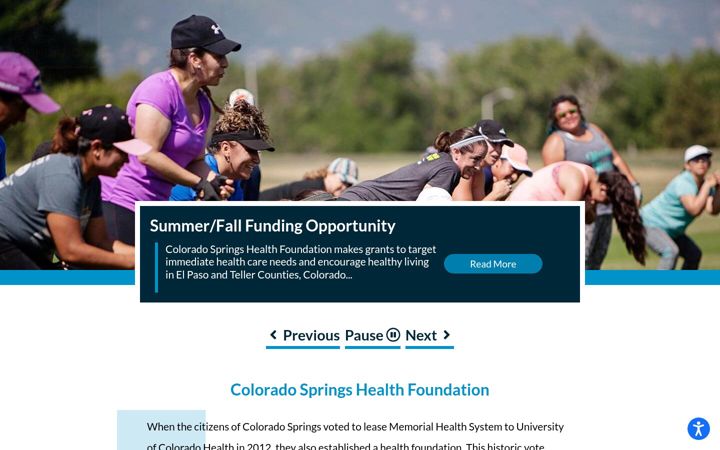Screenshot of cshf.net