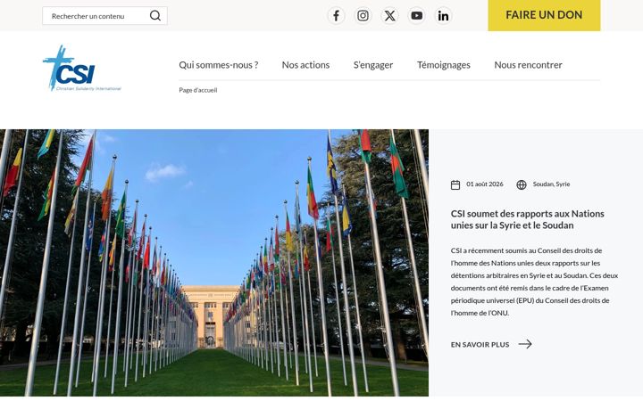 Captură de ecran a csi-france.fr