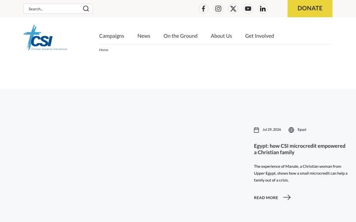 Screenshot of csi-int.org
