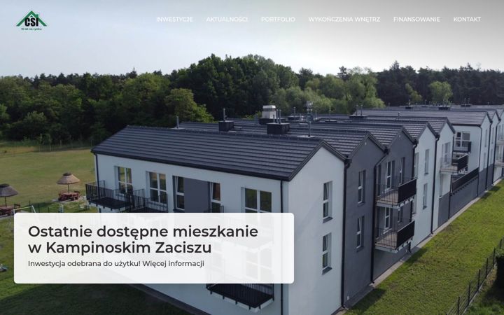 Screenshot of csi-mieszkania.pl