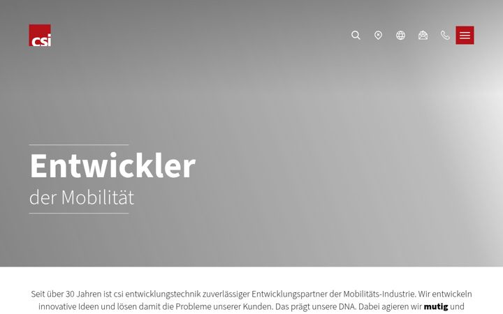Screenshot of csi-online.de