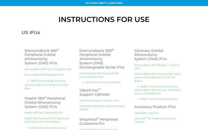 Screenshot of csi360.com
