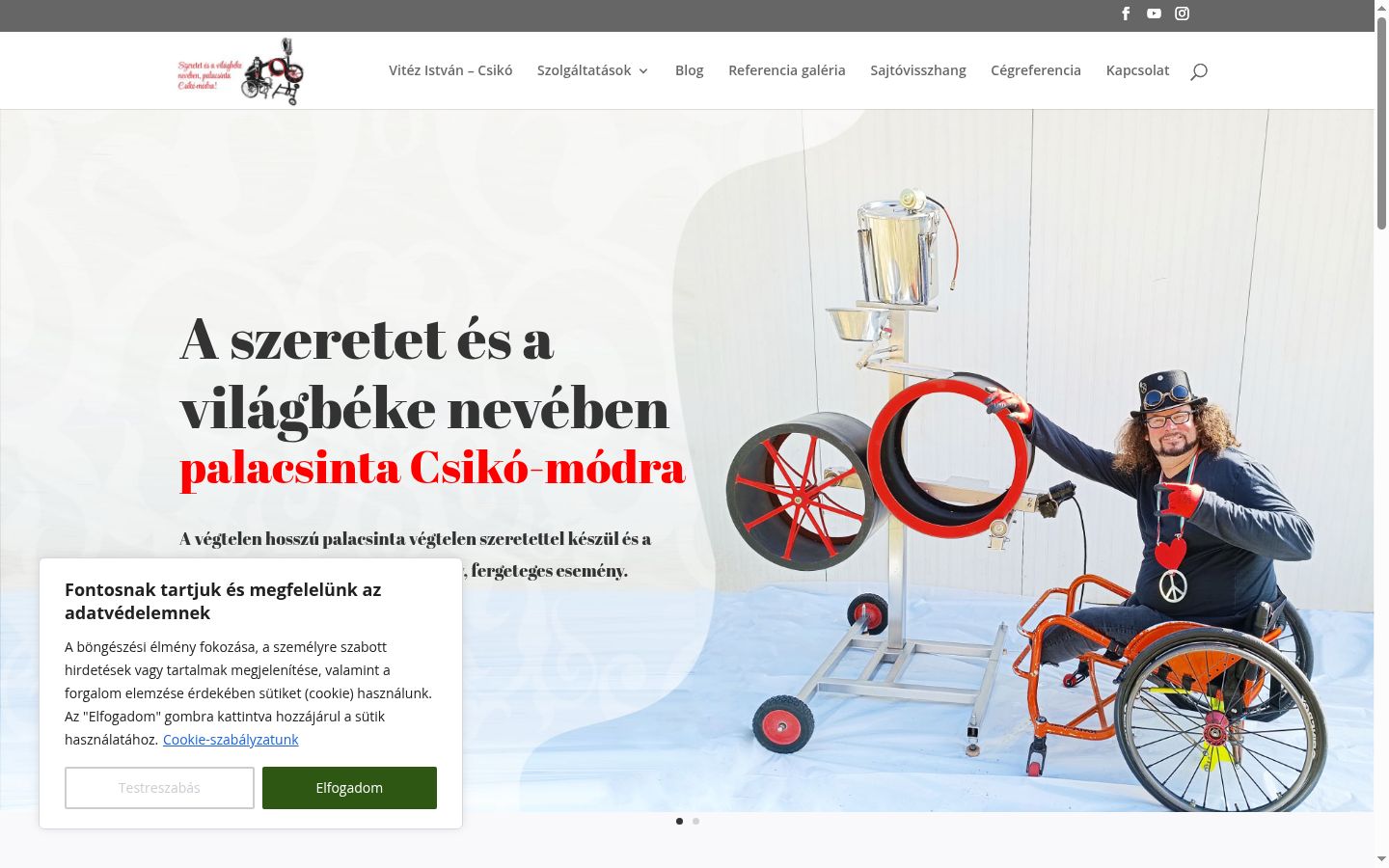 Screenshot tal-banner tal-kunsens muri qabel kwalunkwe interazzjoni