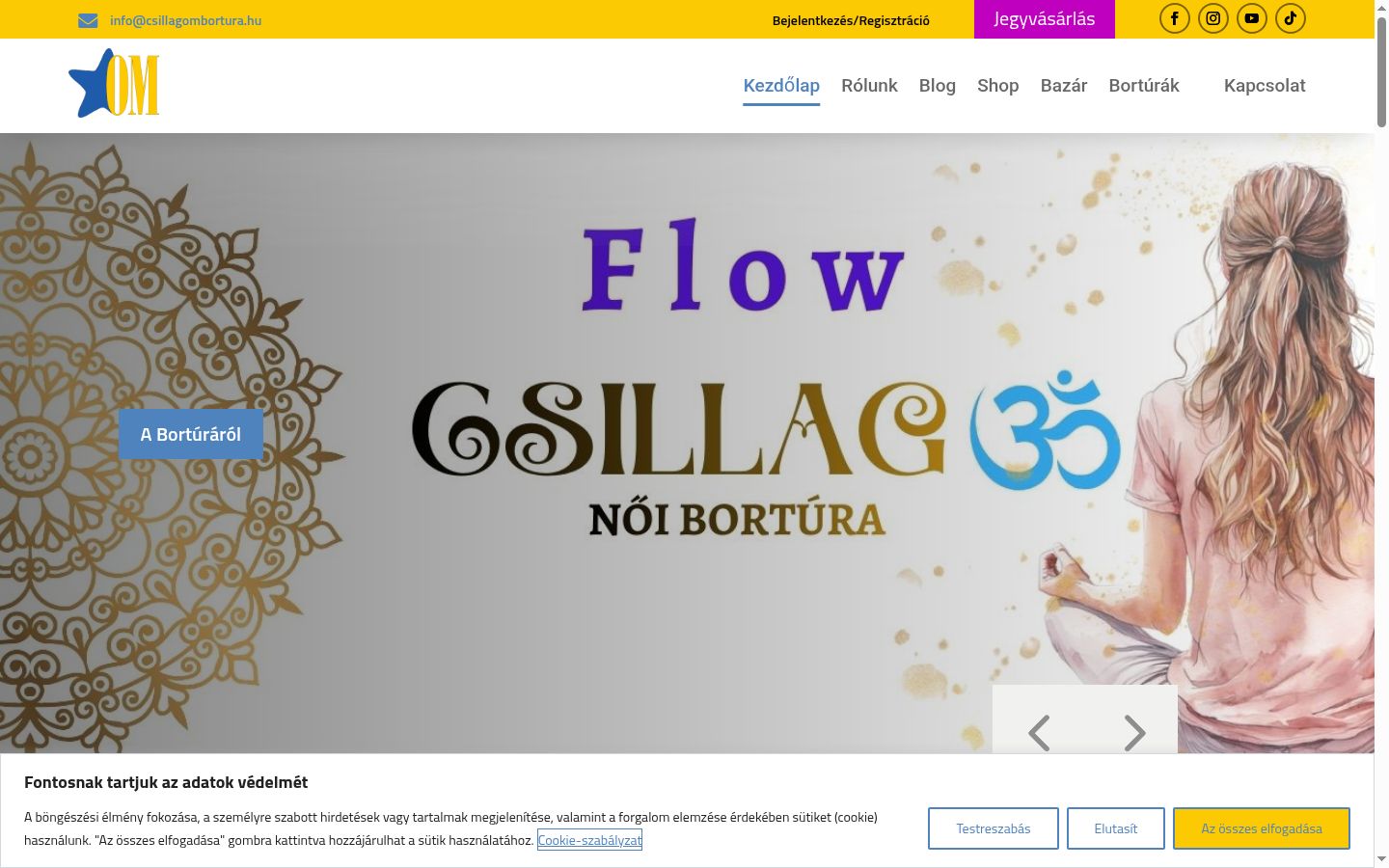 Screenshot tal-banner tal-kunsens muri qabel kwalunkwe interazzjoni