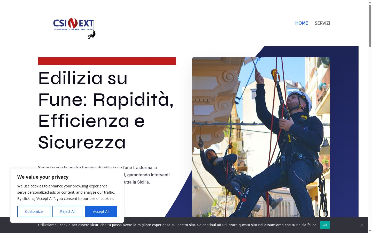 Zrzut ekranu banera zgody wyświetlanego przed jakąkolwiek interakcją