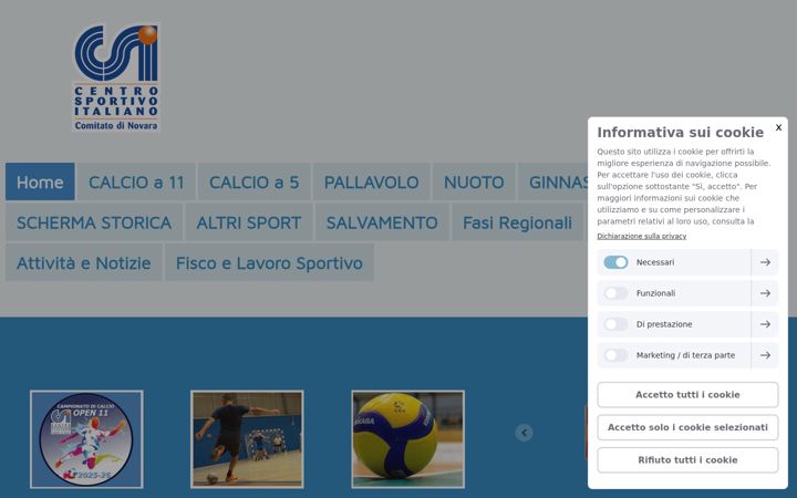 Screenshot of csinovara.it