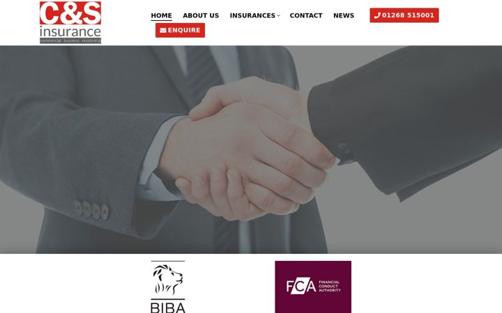 Screenshot of csinsurance.co.uk