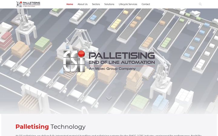 Screenshot of csiportal.com