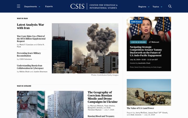 Képernyőkép: csis.org