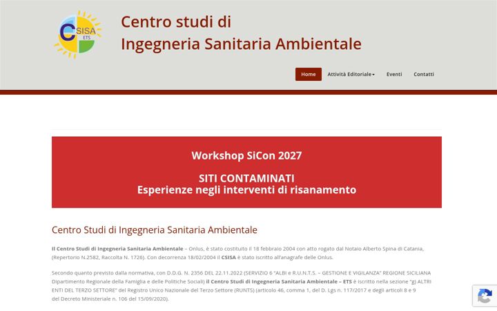 Screenshot of csisa.it