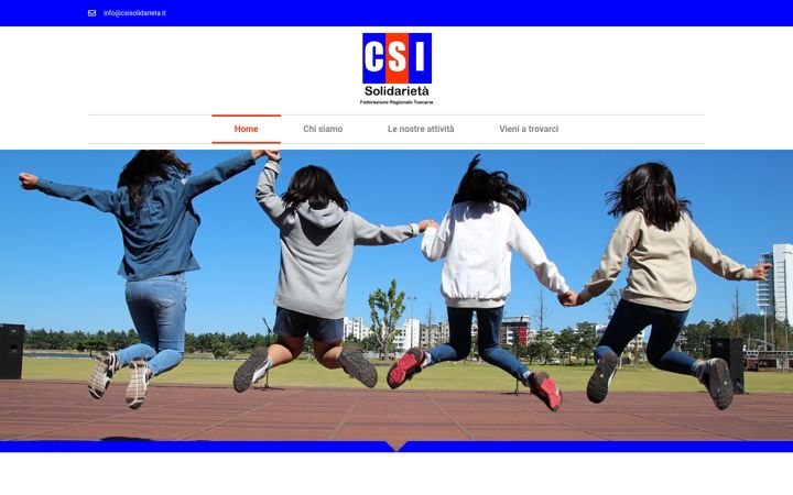 Screenshot of csisolidarieta.it