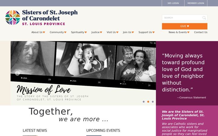 Screenshot of csjsl.org