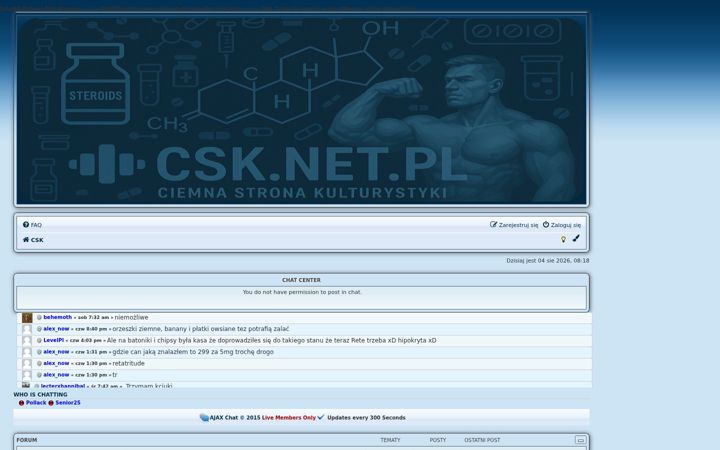 Screenshot of csk.net.pl