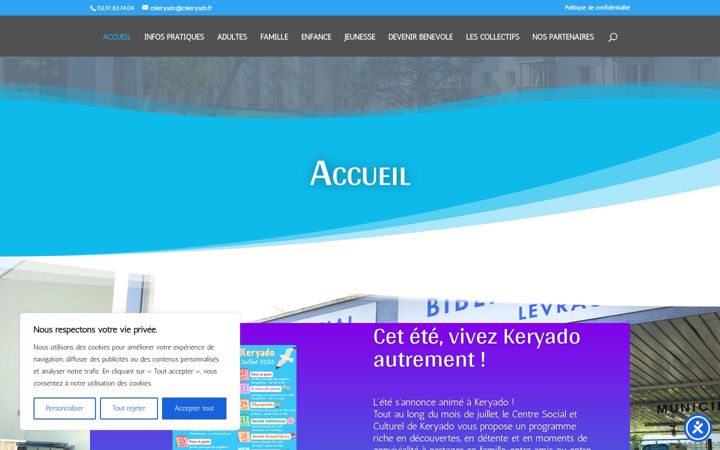 Screenshot of cskeryado.fr