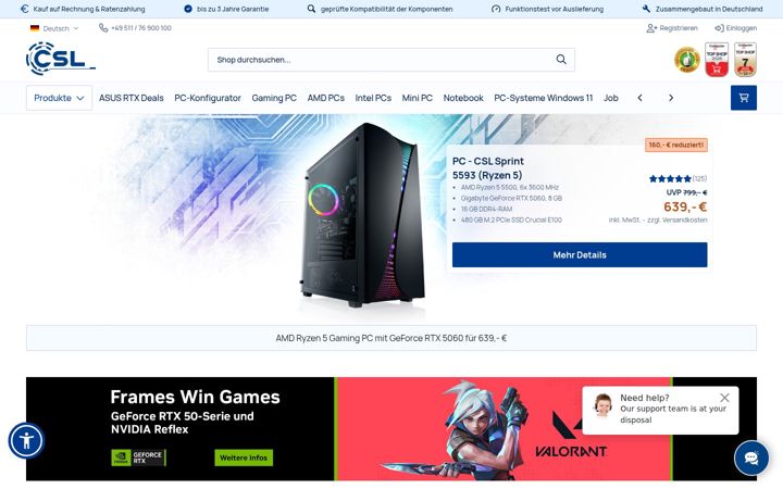 Képernyőkép: csl-computer.com