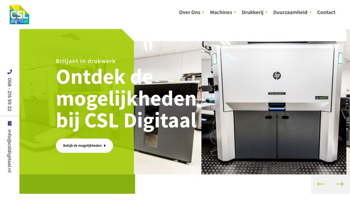 Screenshot of csldigitaal.nl