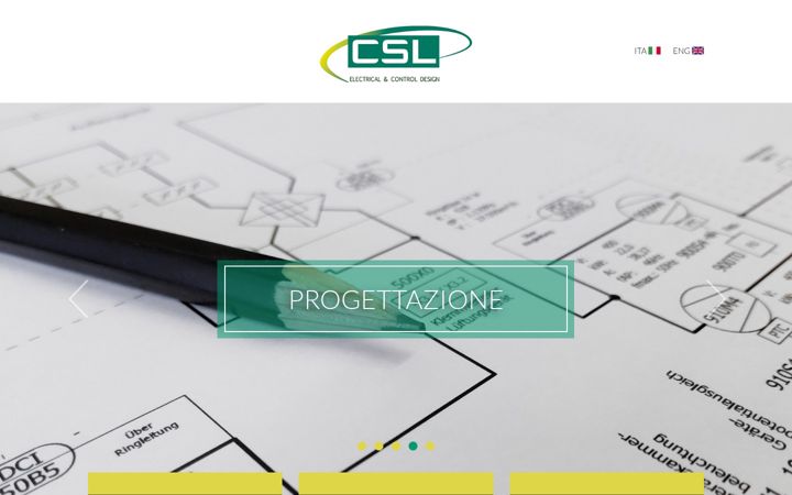Screenshot of cslsrl.it
