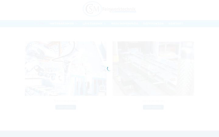 Screenshot of csm-feinwerktechnik.de