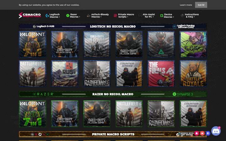 Screenshot of csmacro.com