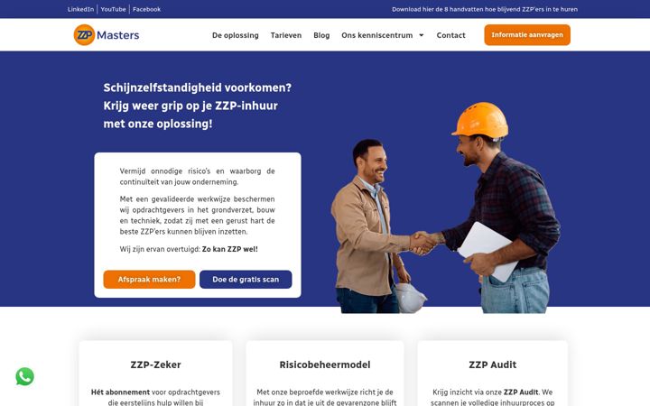 Screenshot of csmasters.nl
