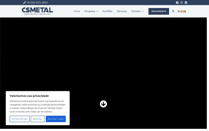 Screenshot di csmetal.com.br
