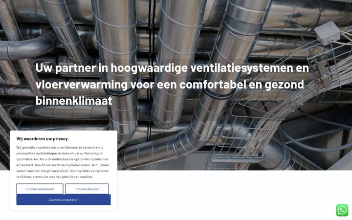Screenshot di csmmontagebedrijf.nl