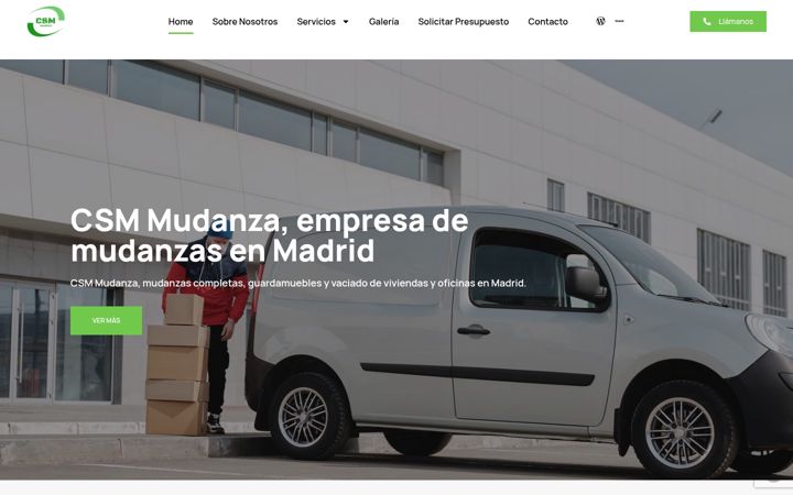 Screenshot of csmmudanzas.com