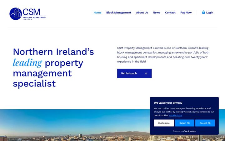 Screenshot of csmni.com