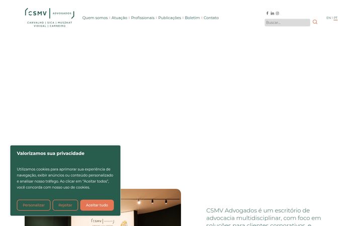 Screenshot di csmv.com.br