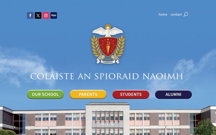 Skærmbillede af csncork.ie