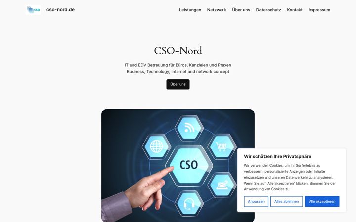 Screenshot of cso-nord.de
